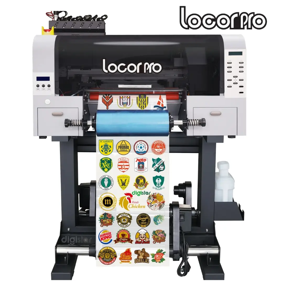 Imprimante UV DTF LocorPro 30 cm 2 Tête Epson I3200 UHD